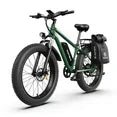 SUNTIBYE EB26 Electric Bike for Adult 26”*4 Fat tire, 1000W E-Mountain Bike 48V 15AH UL2849